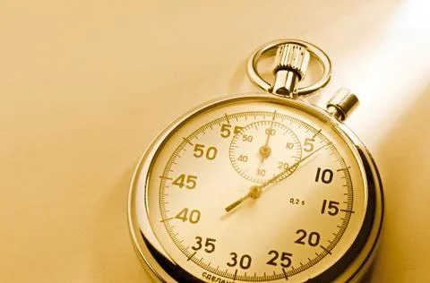 Stopwatch isolated Stock Photos