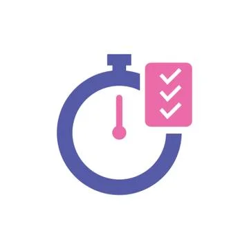 Stopwatch laptimes Stock-Illustration