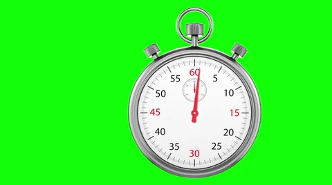 Stopwatch Loop Realtime. Realistic stopwatch animation in seamless loop Stock Footage 49326383