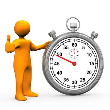 Stopwatch ok Stock Illustration