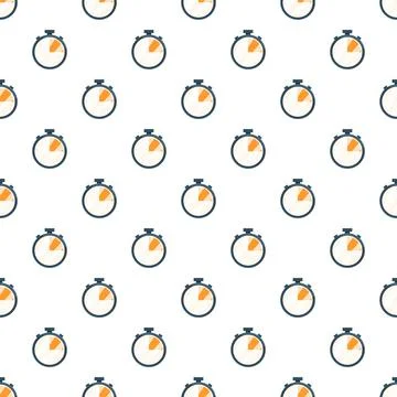Stopwatch pattern illustrating time, urgency, and deadline concepts Stock Illustration