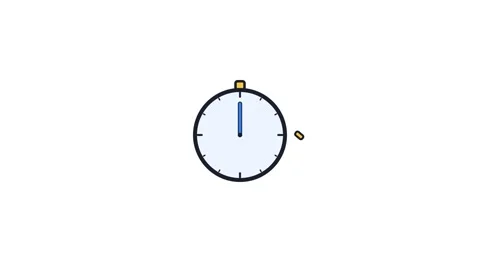 Stopwatch Pulse Video stock 344624226