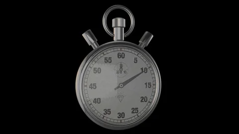 Stopwatch spin loop Stock Footage 86710506