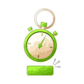 Stopwatch start illustration 스톡 일러스트