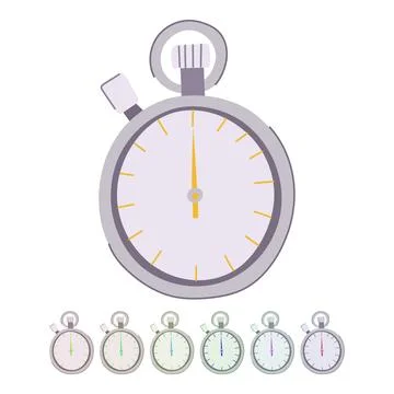 Stopwatch stopwatch vector cartoon graphic Stock Illustration