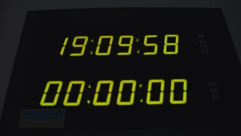 Stopwatch in the surgery room Stock Footage 128810952