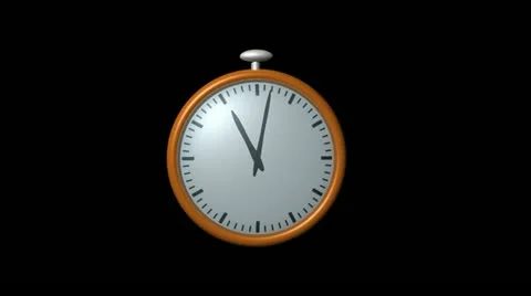 Stopwatch Ticking Animated Stock Footage 21248758