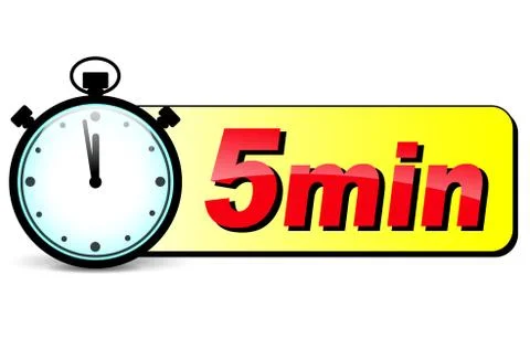 Stopwatch time icon Stock Illustration