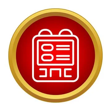 Stopwatch timer icon concept for competition racing Stock Illustration