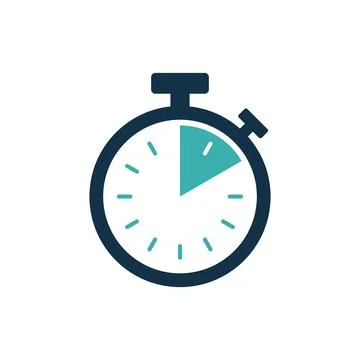 Stopwatch Timer Icon Vector Template イラスト素材