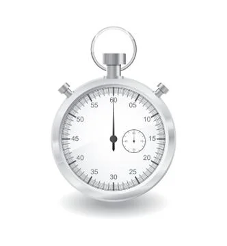 Stopwatch timer Stock Illustration
