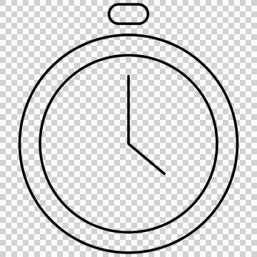 Stopwatch timer Stock Illustration
