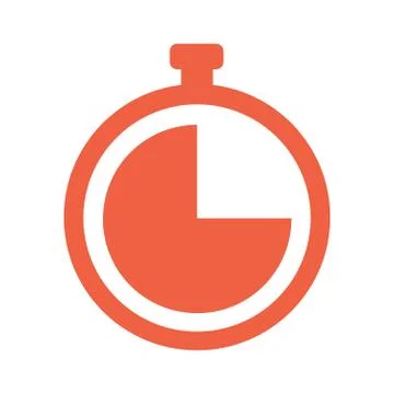 Stopwatch Vector icon 10 EPS Stock Illustration