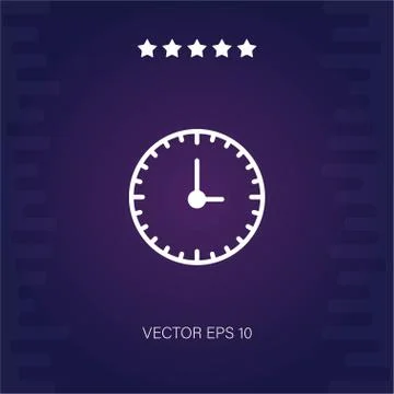 Stopwatch vector icon Stock Illustration