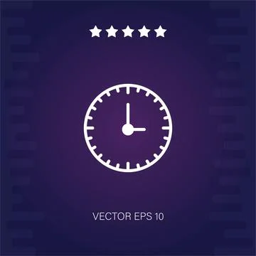 Stopwatch vector icon Stock Illustration