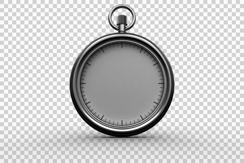 Stopwatch without clock hands Stock Illustration