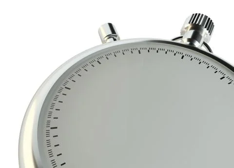 Stopwatch without numbers Stock Illustration