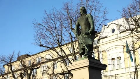 Stora torget, Motala Stock Footage 194704824