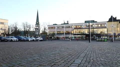 Stora torget, Motala Stock Footage 194704828