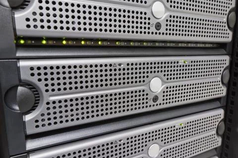 Storage area network san Stock Photos