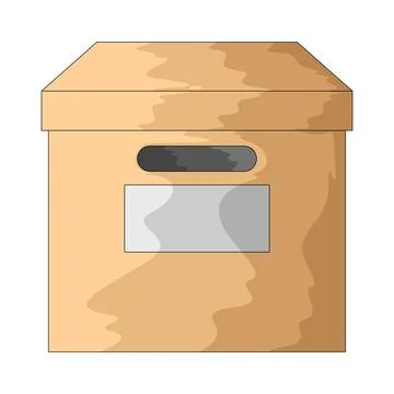 Storage Box illustration イラスト素材