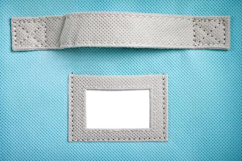 Storage Box White Label Stock Photos