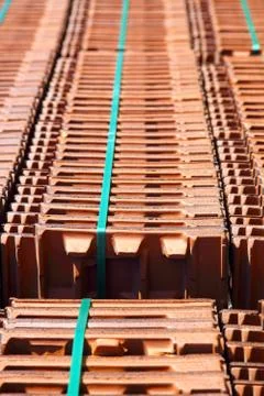 Storage of building materials Stock Photos