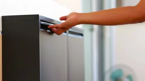 Storage cabinet Stock Footage 187607534