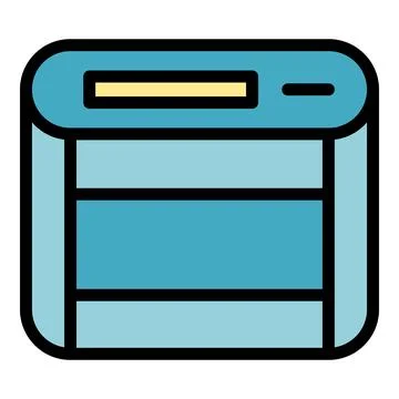 Storage conector icon vector flat Stock Illustration
