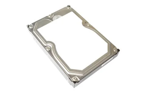 Storage device Hard disk drive closeup Stock Photos