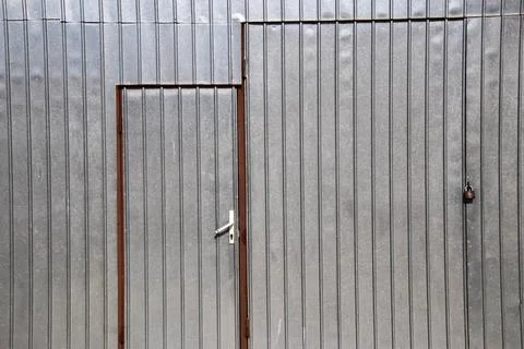 Storage entry as a background Stock Photos