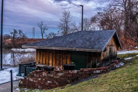 Storage Hut Stock Photos