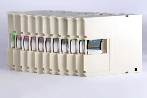 Storage media. Stock Photos