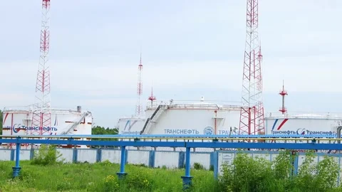 Storage of petroleum products. Video stock 196883953