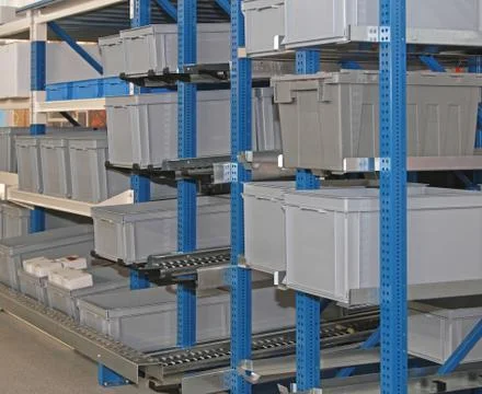 Storage Room Boxes Stock Photos