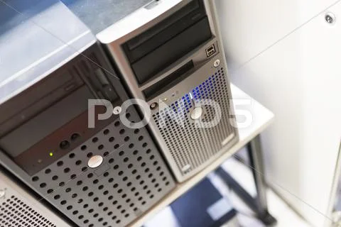 Storage Servers In Data Room Domestic Room