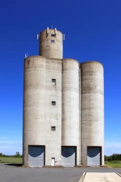 Storage silos Stock Photos