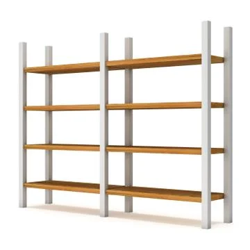 Storage stack 3D. Stock Illustration