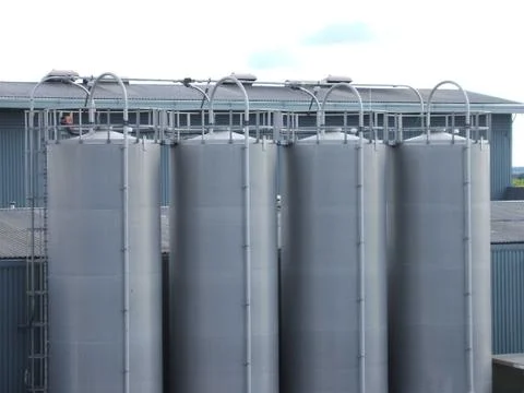 Storage Tanks. Stock Photos