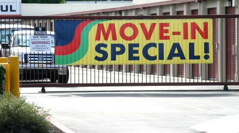 Storage Units Stock Footage 700681