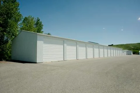 Storage units Foto stock