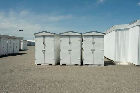 Storage units Stock Photos