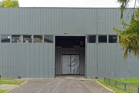 Storage warehouse building Stock Photos
