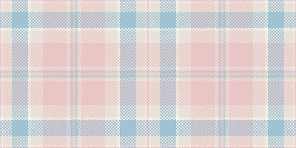 Store background pattern vector, countryside tartan check texture. Gentle p.. Stock Illustration