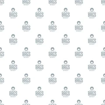 Store bags pattern seamless Illustrazione stock