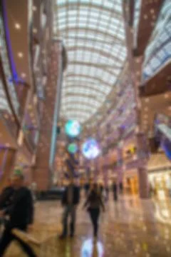 Store blur abstract background 스톡 사진