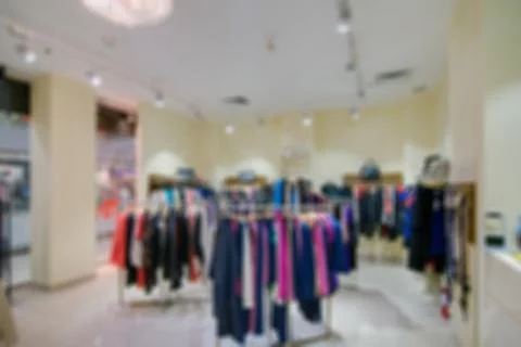 Store blur abstract background Stock Photos