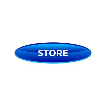 Store button website vector template Stock Illustration