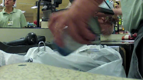 Store Check Out 動画素材 26547955