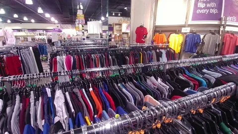 Store Closing Sign Inside A Store - Business Closing Stock Footage 125909008